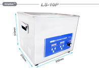 10 Litre Dijital Ultrasonik Temizleme Makinesi Ultrasonik Temizleme Banyosu