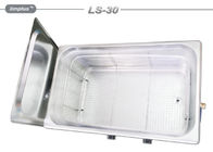 30L SUS Süper Sonik Temizleyici, Dijital Isıtmalı Ultrasonik Temizleyici Tıbbi Aletler