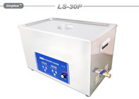 Paslanmaz Çelik 30L Ultrasonik Temizleme Makinesi, Pirinç Drenajlı LS - 30P