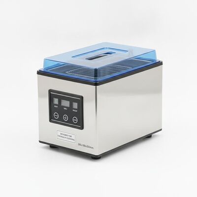 2.5L Temizlik Tankı Kapasitesi Masa Üstü Ultrasonik Temizleyici Paslanmaz Çelik Tank Birimi Boyutu 280x180x200mm Tam Temizlik için tasarlanmıştır