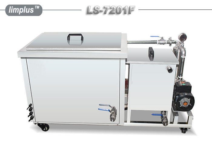 3600W 28kHz Paslanmaz Çelik Endüstriyel Degrease Ultrasonik Temizleme Sistemi LS-7201F